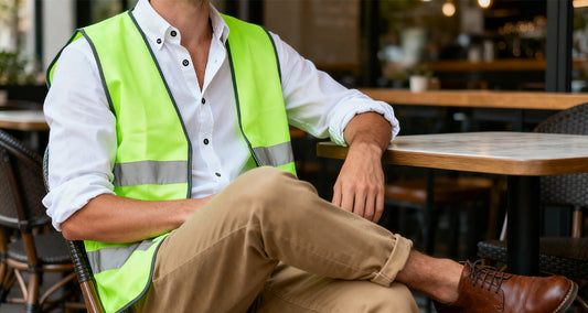 custom safety vest with logo