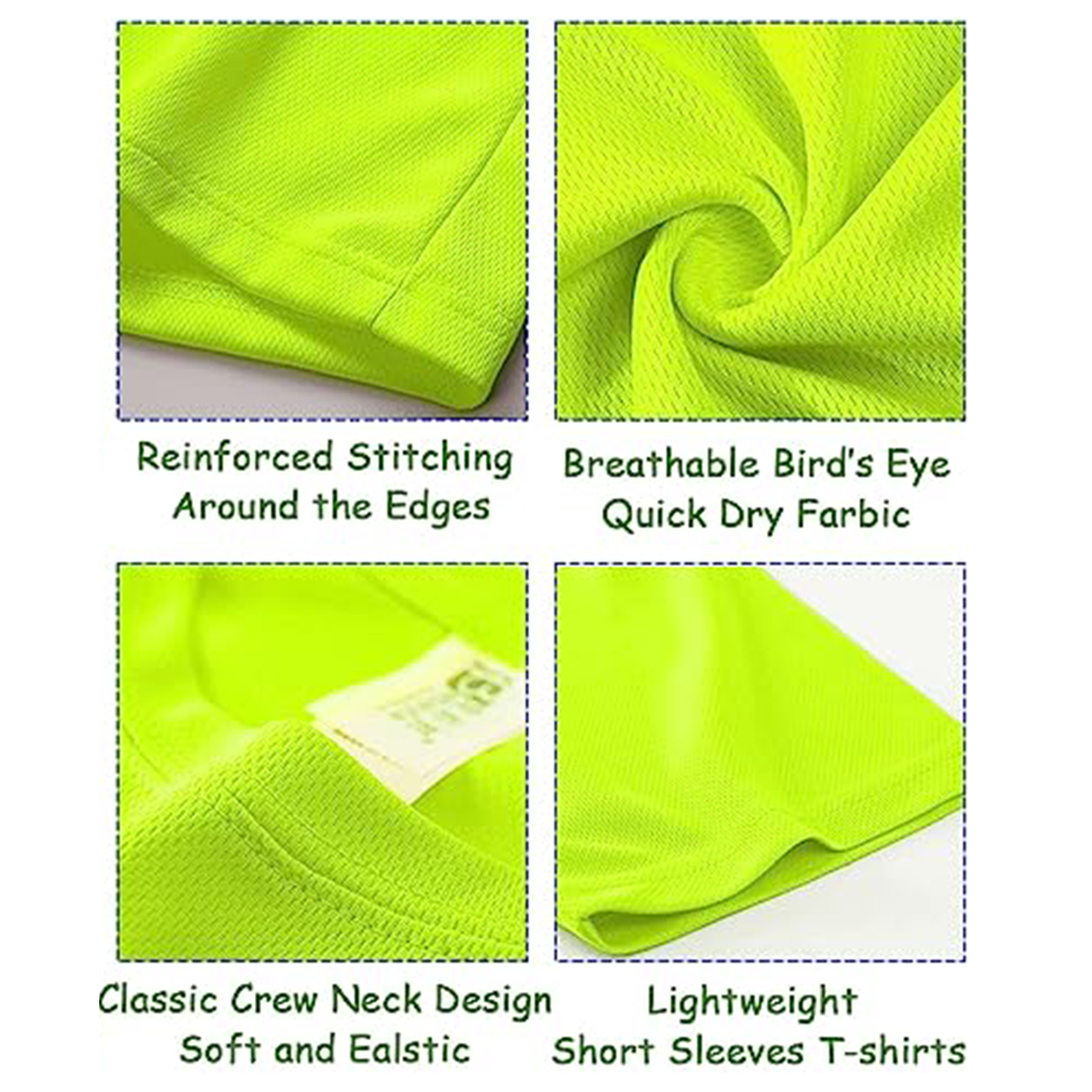 Reinforced Stitching Around the Edges t-shirt
