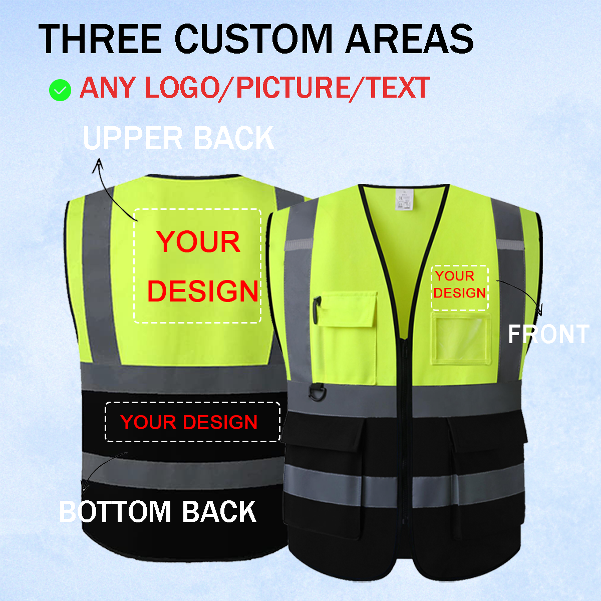 DIY YOUR OWN VEST CUSTOM PRINTED