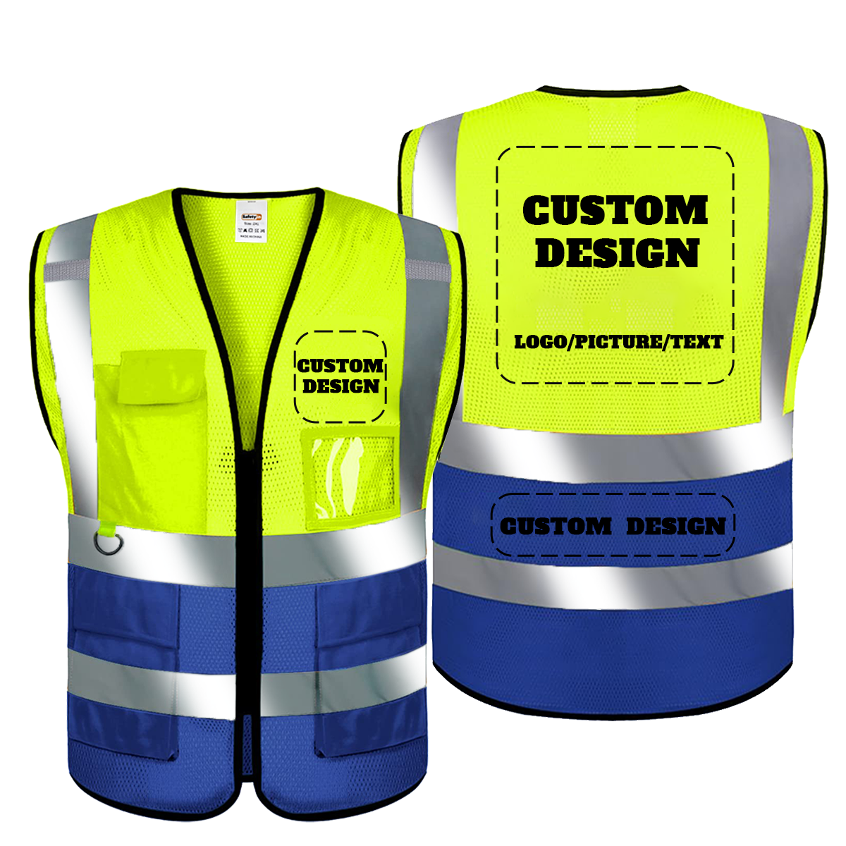 custom reflective vest