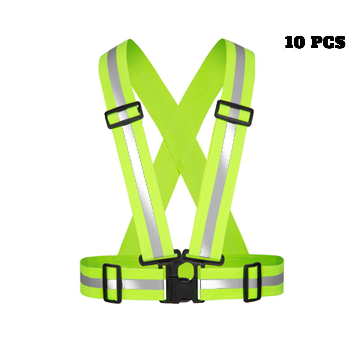 Safety Vest Straps Lightweight and Affordable Adjustable High Visibility Reflective Safety Vest Constrution Outside