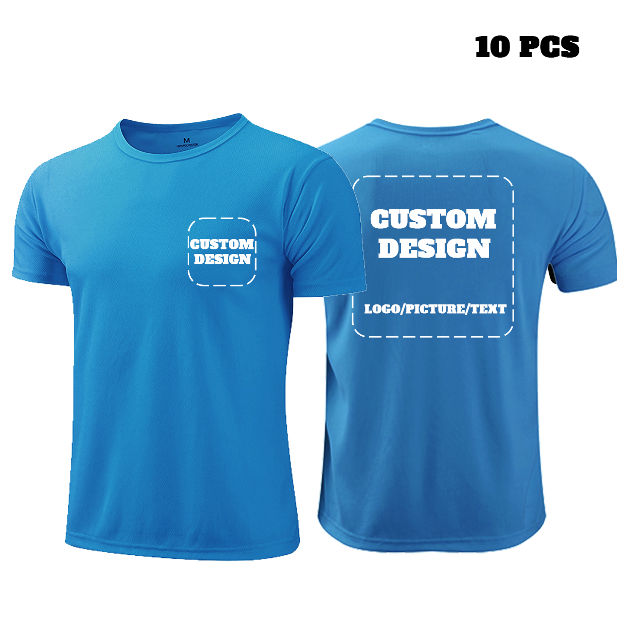 Custom High Visibility T-Shirts Short Sleeve Personalize Bright and Eye-Catching Safety Shirts for Men and Women Outdoor Workwear