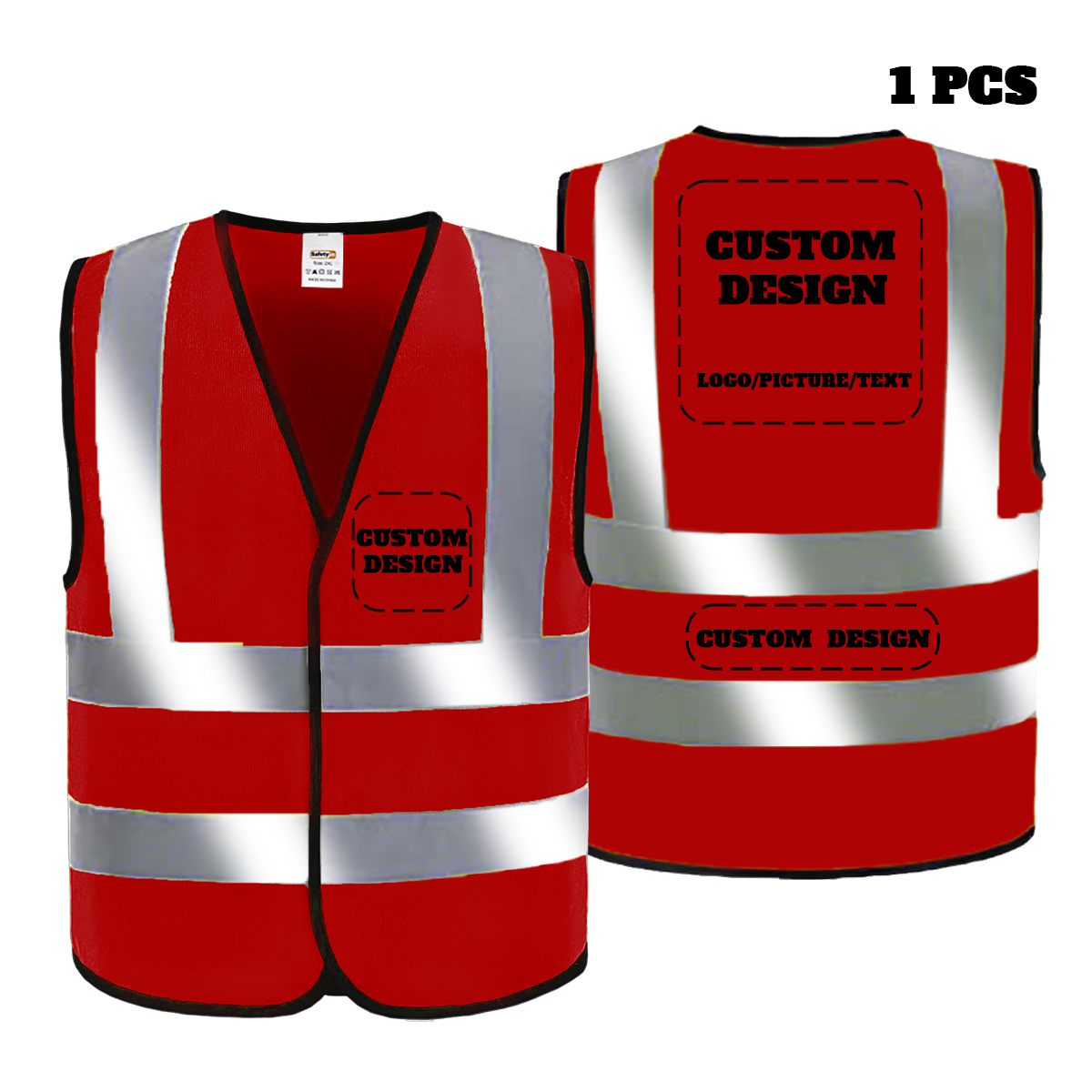 custom reflective vest