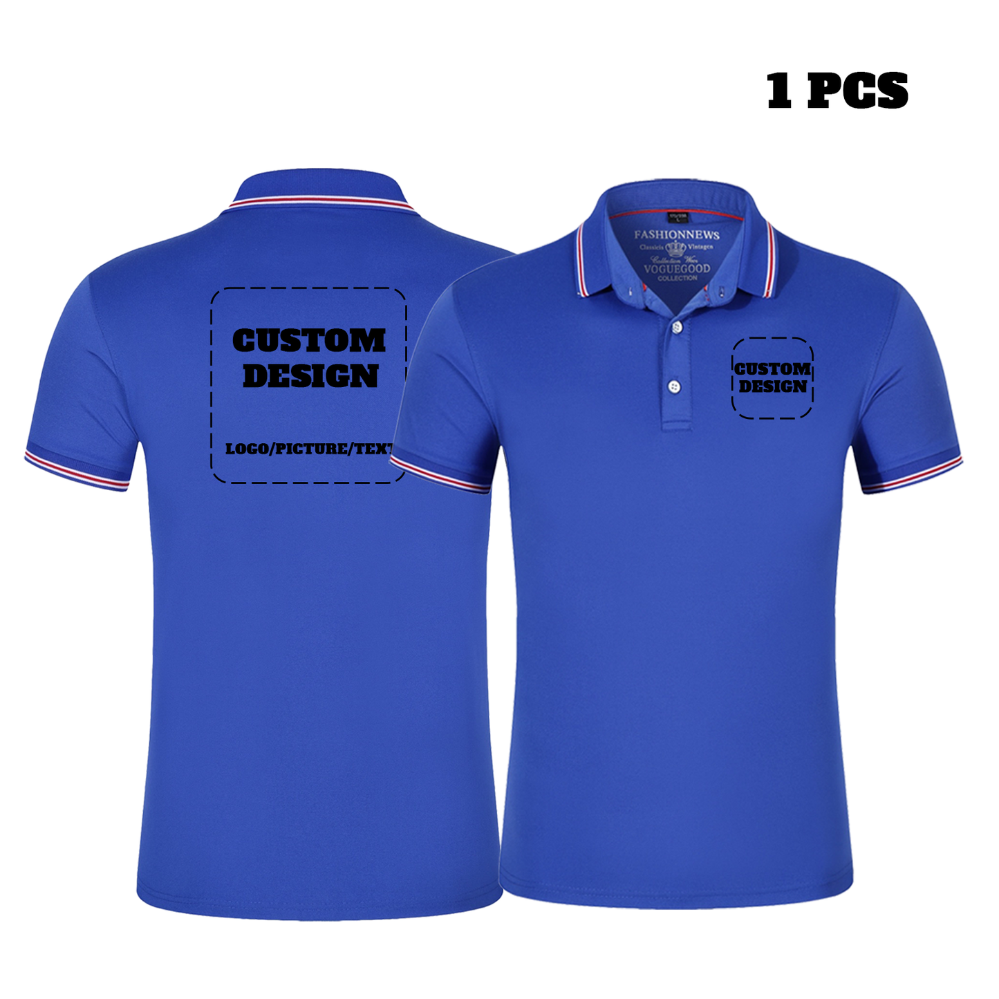 custom printed shirt with logo