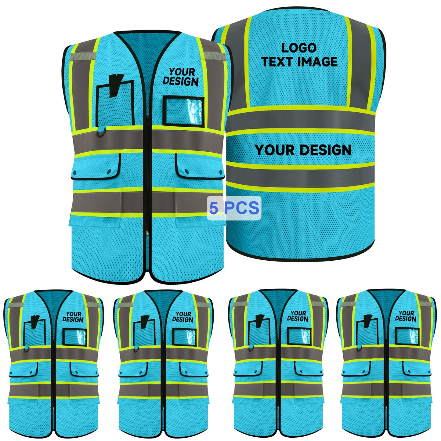 farm work vest custom high vis vests printed safety vests free custom safety vests with logo