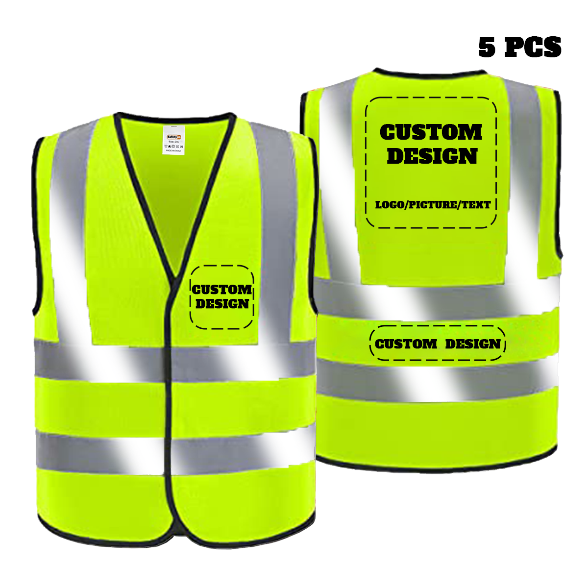 free printed safety vest