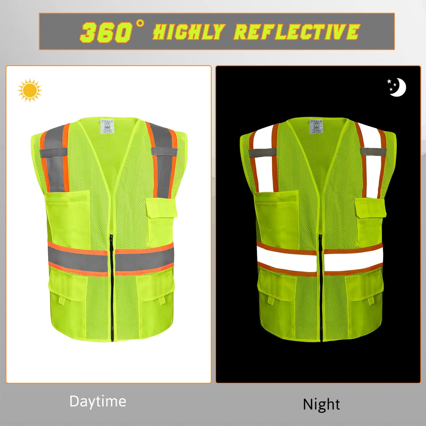 360° HIGHLY REFLECTIVE Custom