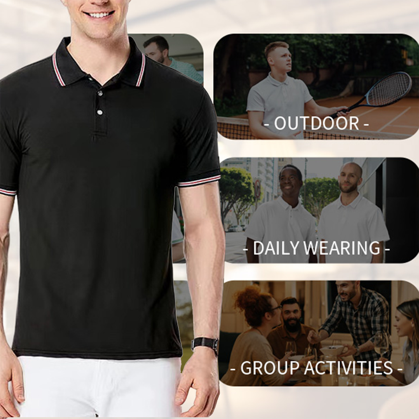 outdoor polo shirt