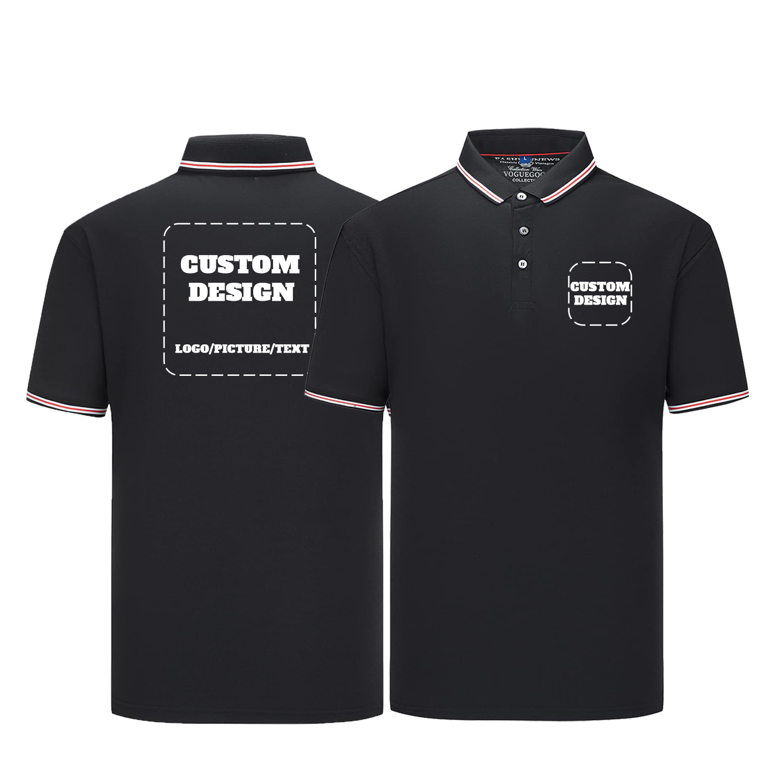 Safetyin Custom Polo T Shirt with Logo Short Sleeved Shirt Dri Fit Workwear S Dark Blue 10 Pcs