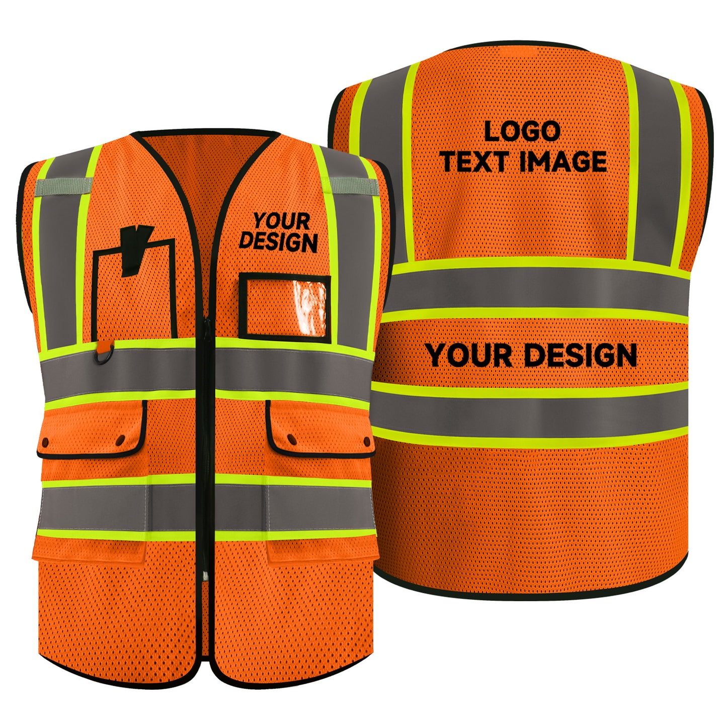 work vests with logo make your own hi vis vest construction safety vest with logo