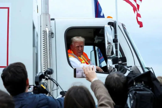 Trump's identical garbage worker vest