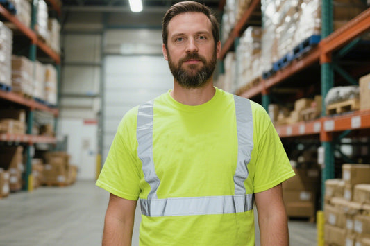 High-Visibility Reflective T-Shirt with LOGO