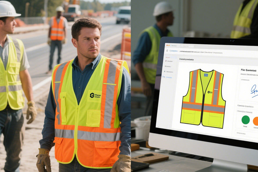 custom safety vest