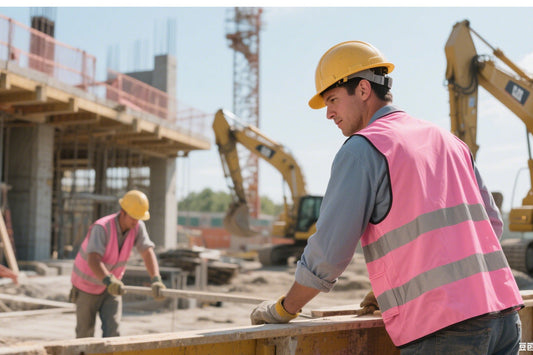 What Does a Pink Construction Vest Mean?