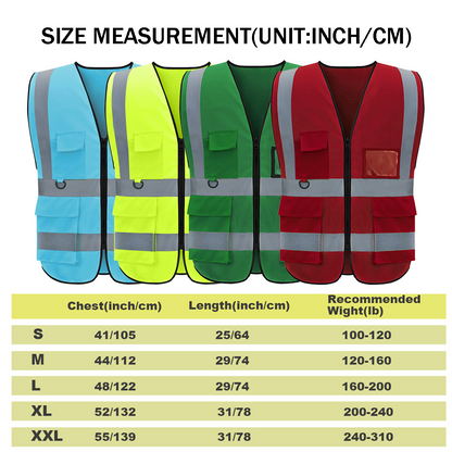 custom vest size measurement