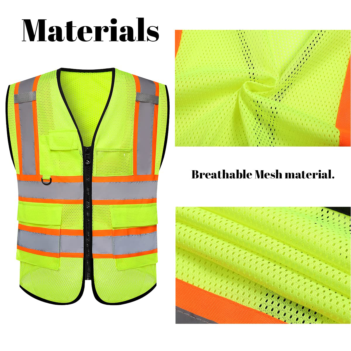 custom breathable Mesh material vest