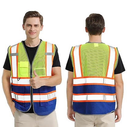 High visibility custom vest 