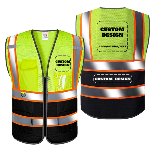 custom logo safety vest with your company