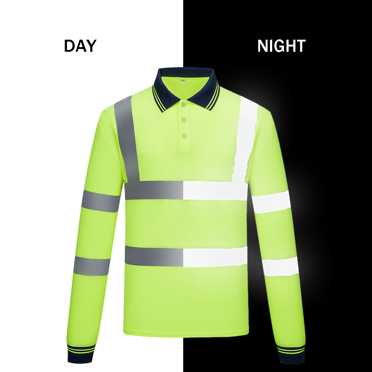 high visibility polo shirt