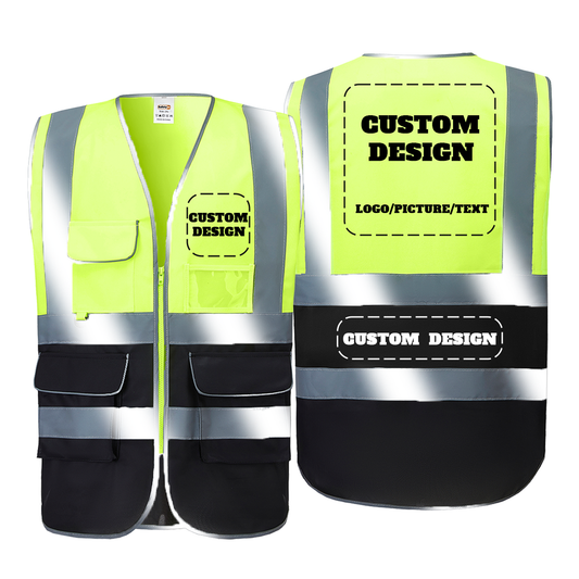 custom reflective safety vest