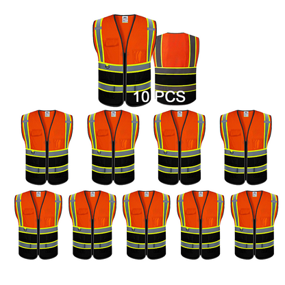 10packs vest hivis custom 