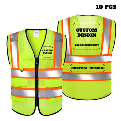 custom high vis vest