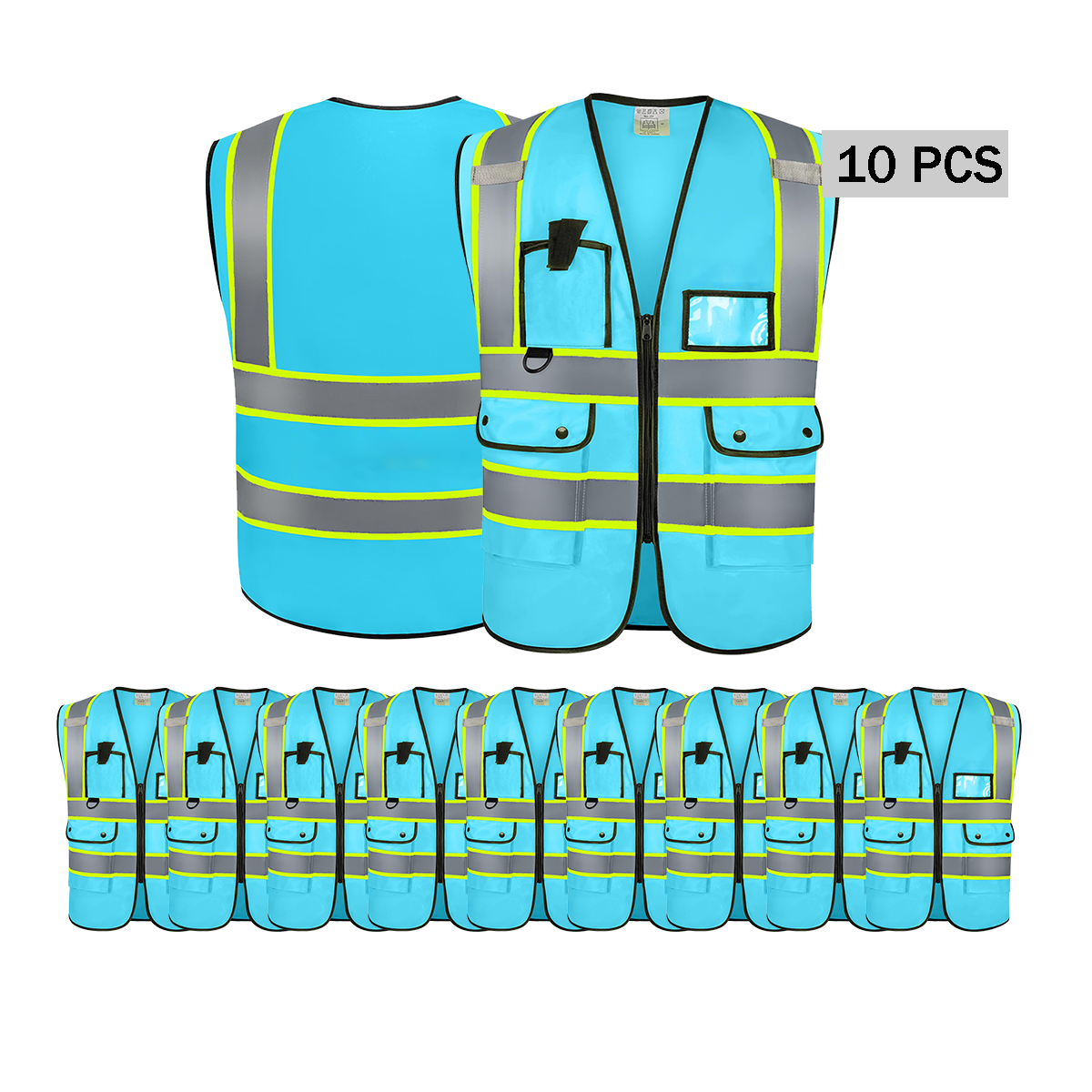 10 pcs bulk vest custom