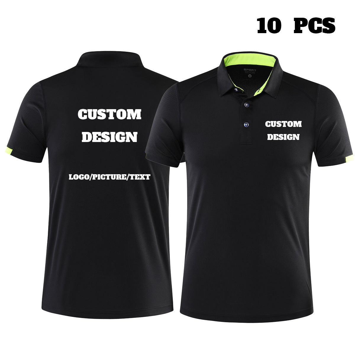 custom black t shirt for man