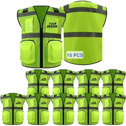 reflective vest for construction workers