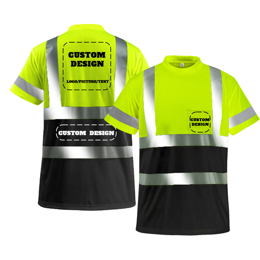 custom safety t shirt class 3