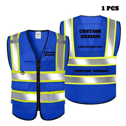 custom construction vest