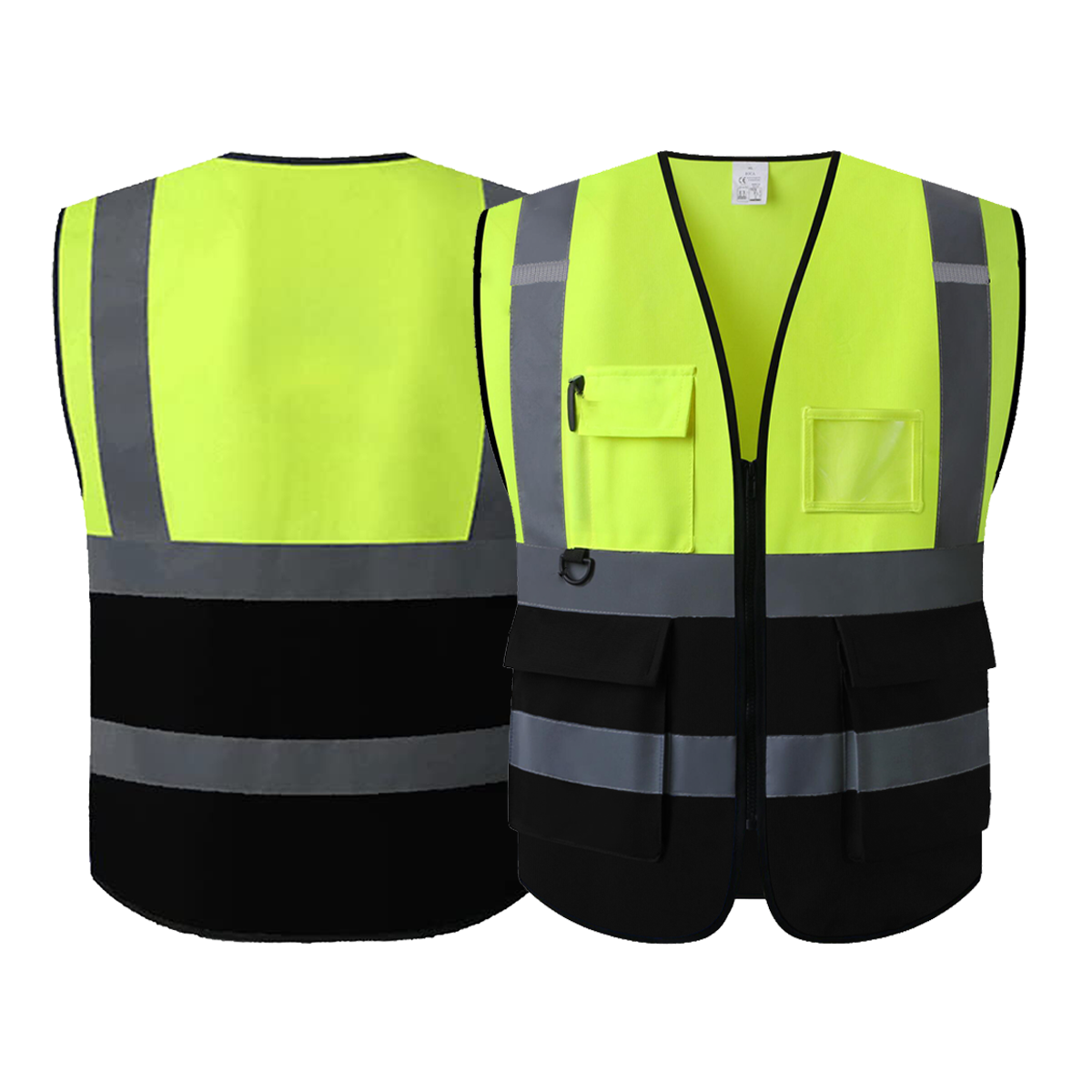 Custom Your Logo Safety Vest with Any Design - Personalize Hi Vis