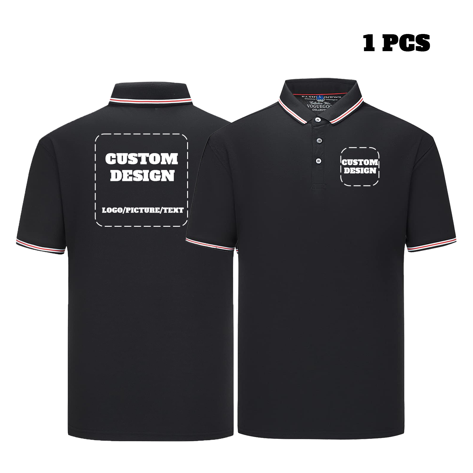 Shops custom logo work shirts