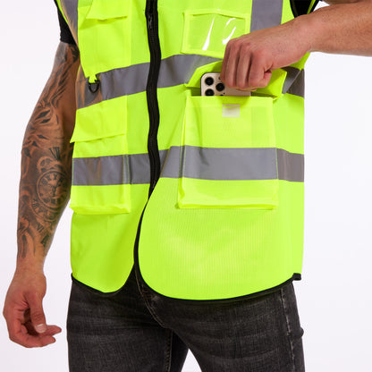 safety vest with pockets for tools