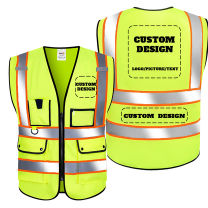 personalized custom safety vest