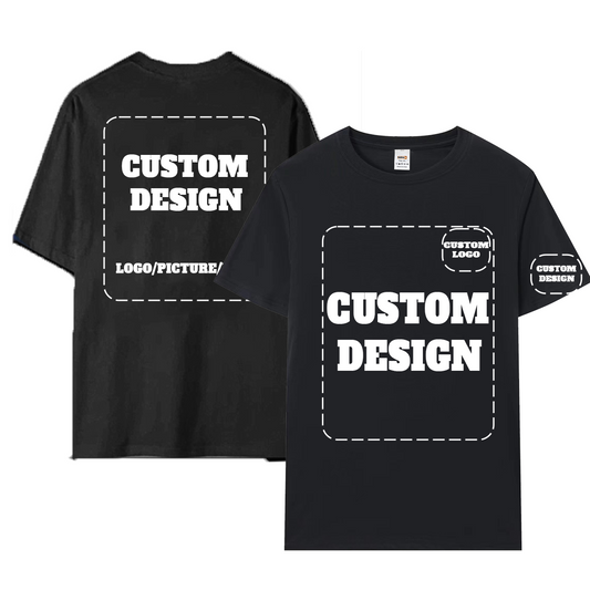 custom T shirt black