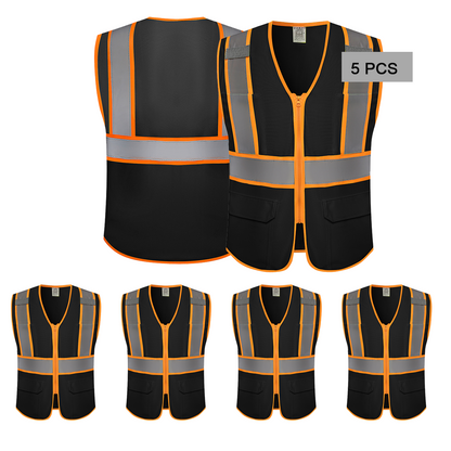 5 pack hi vis vest custom