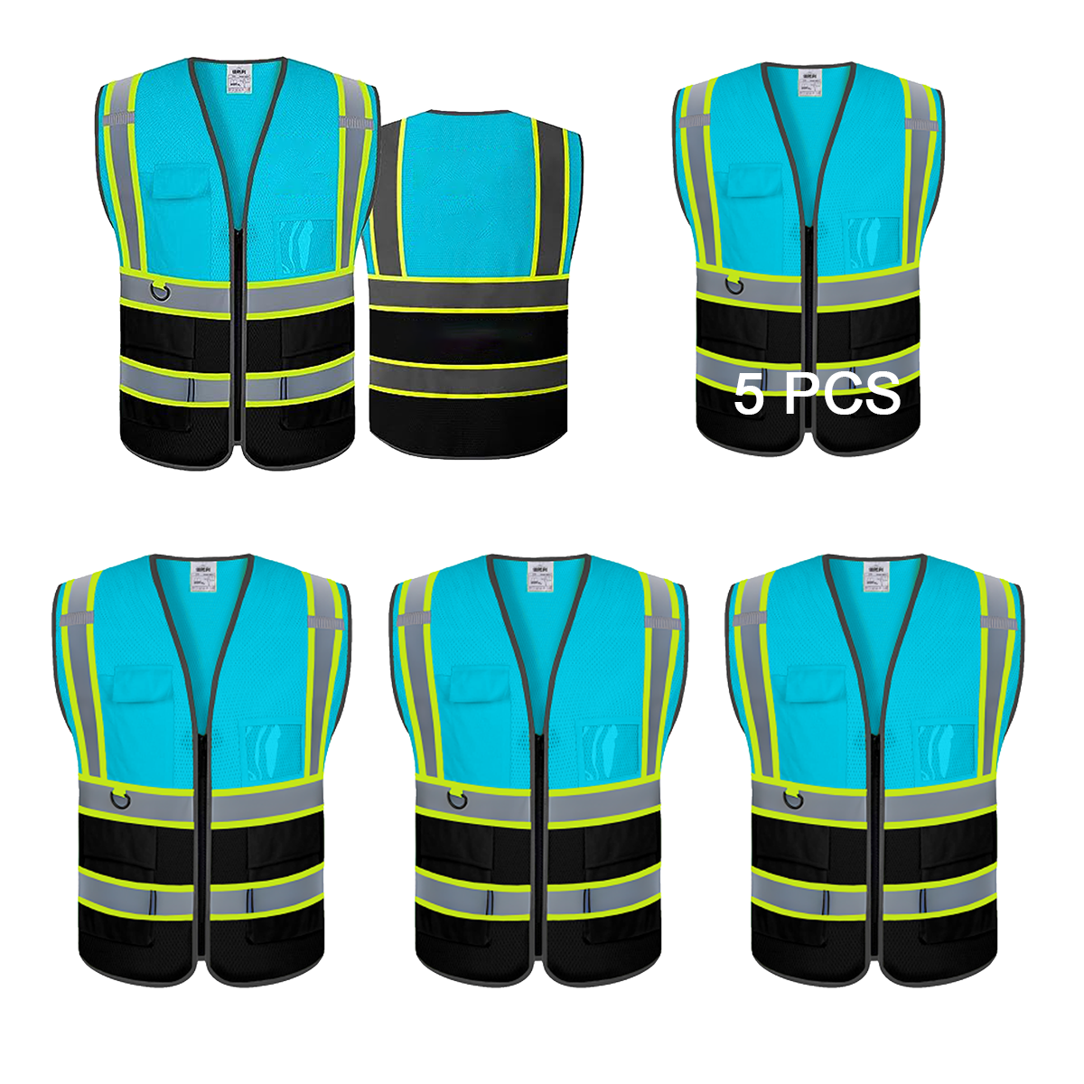 5pcs bluk custom vest