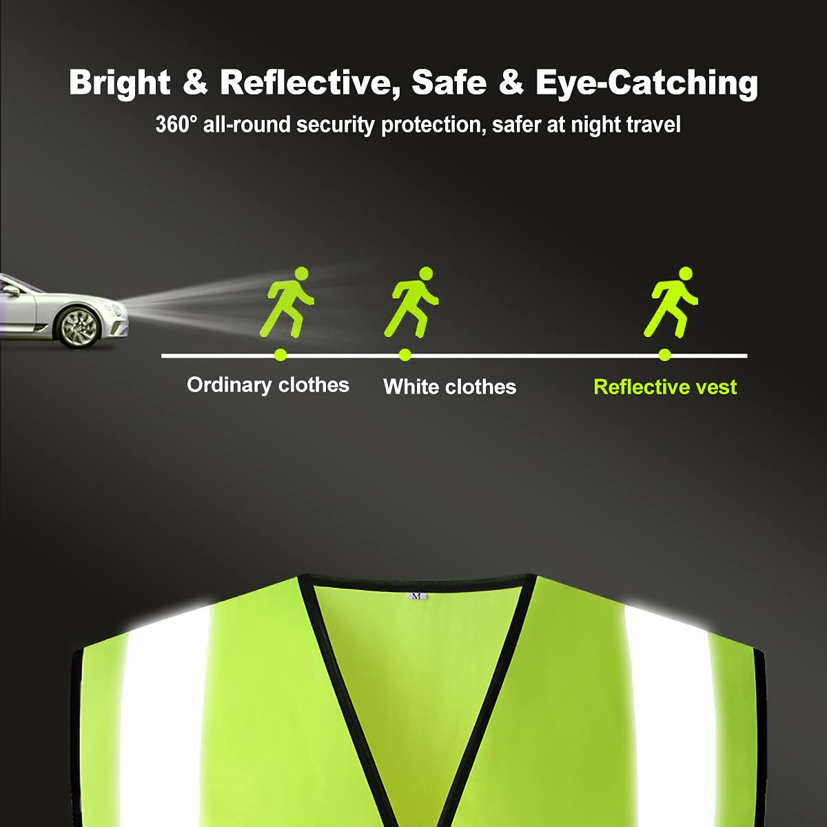 reflective safety vest show
