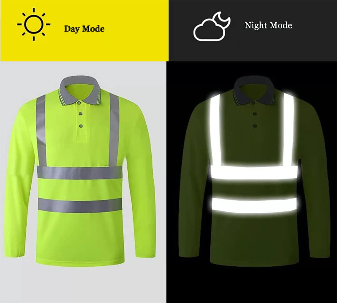 high visibility polo shirt