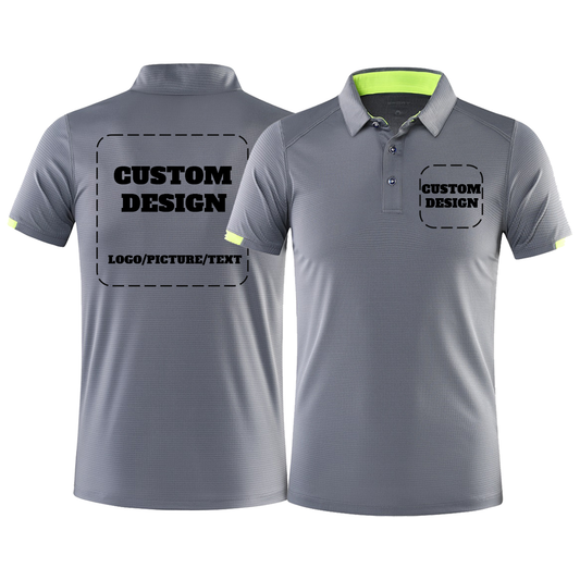 custom polo safety shirt